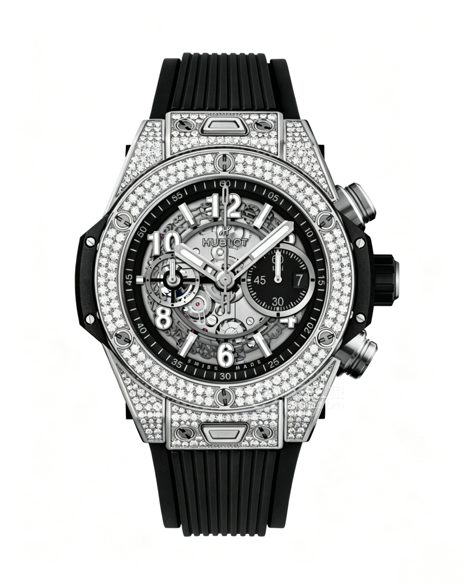 2026_06_18_01_50_37_IMG_4421 Big Bang 44mm Black Dial Diamond Bezel Super Clone