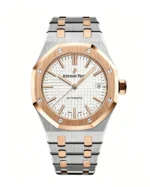 Royal Oak 15400 37mm White Textured Dial SA3120 Super Clone