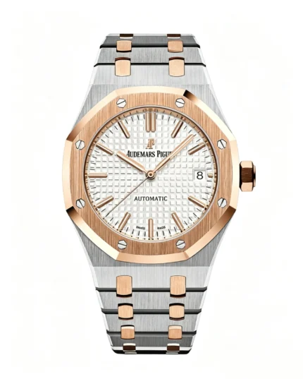 Royal Oak 15400 37mm White Textured Dial SA3120 Super Clone